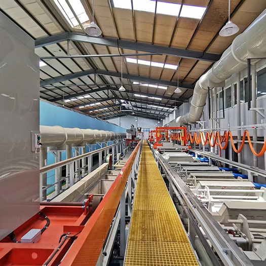 自动滚镀锌夹桶钝化设备