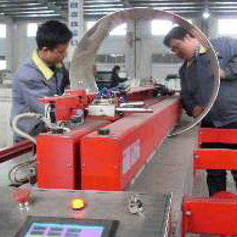 自动接板弯板机